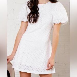 Free people white open back dress